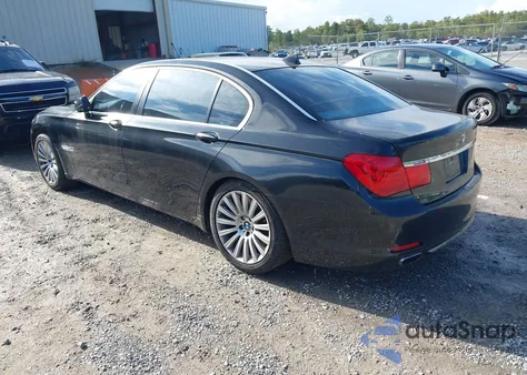 2009 BMW 750Li from USA, damaged, VIN WBAKB83579CY57448